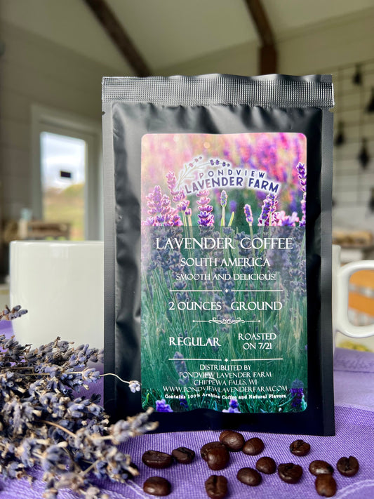 2oz Ground Lavender Coffee